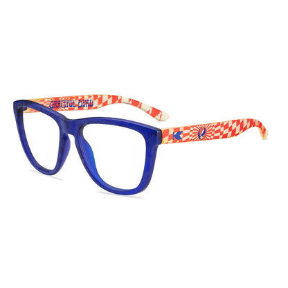 Grateful Dead Steal Your Face Premiums Prescription Eyeglasses with Clear Lens, Flyover