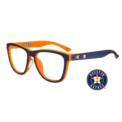 Houston Astros Premiums Sport Prescription Sunglasses with Clear Lens, Flyover