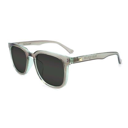 Aged Sage Paso Robles Prescription Sunglasses with Grey Lens, Flyover 