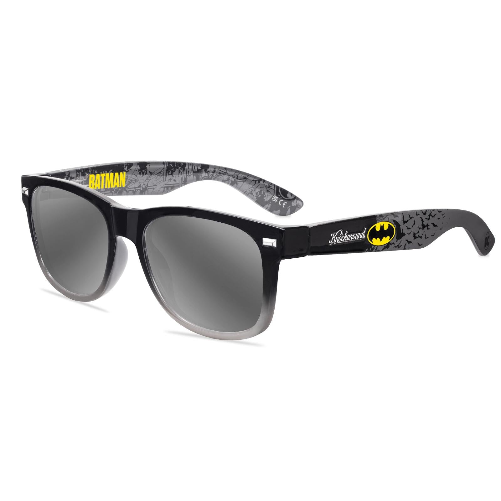 Batman Fort Knocks Prescription Sunglasses with Silver Lens, Flyover