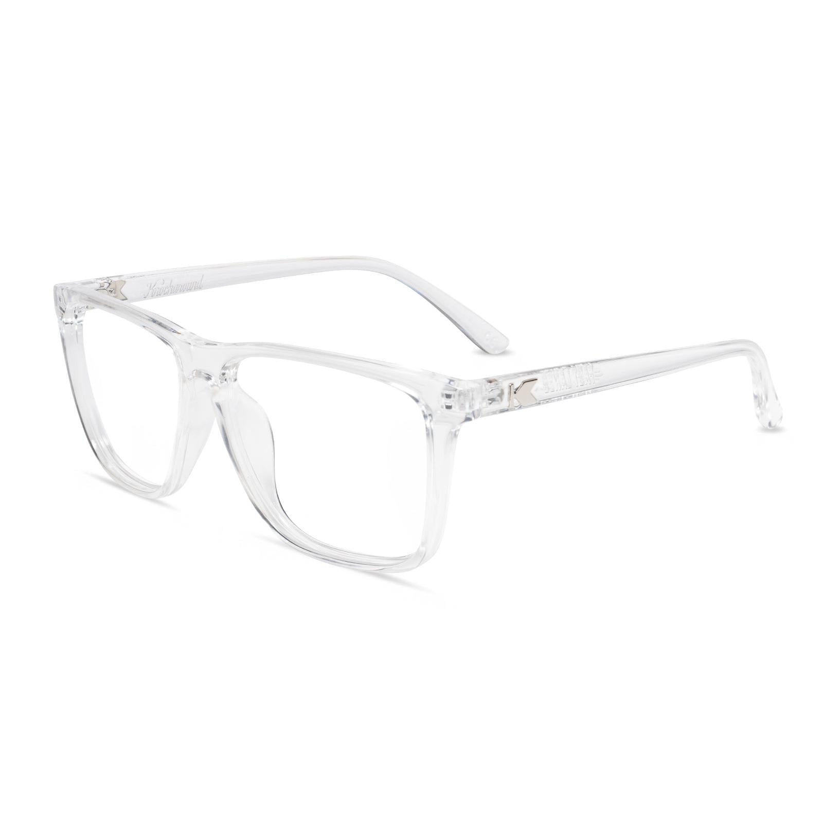 Clear Fast Lanes Prescription Sunglasses with Clear Lens, Flyover 