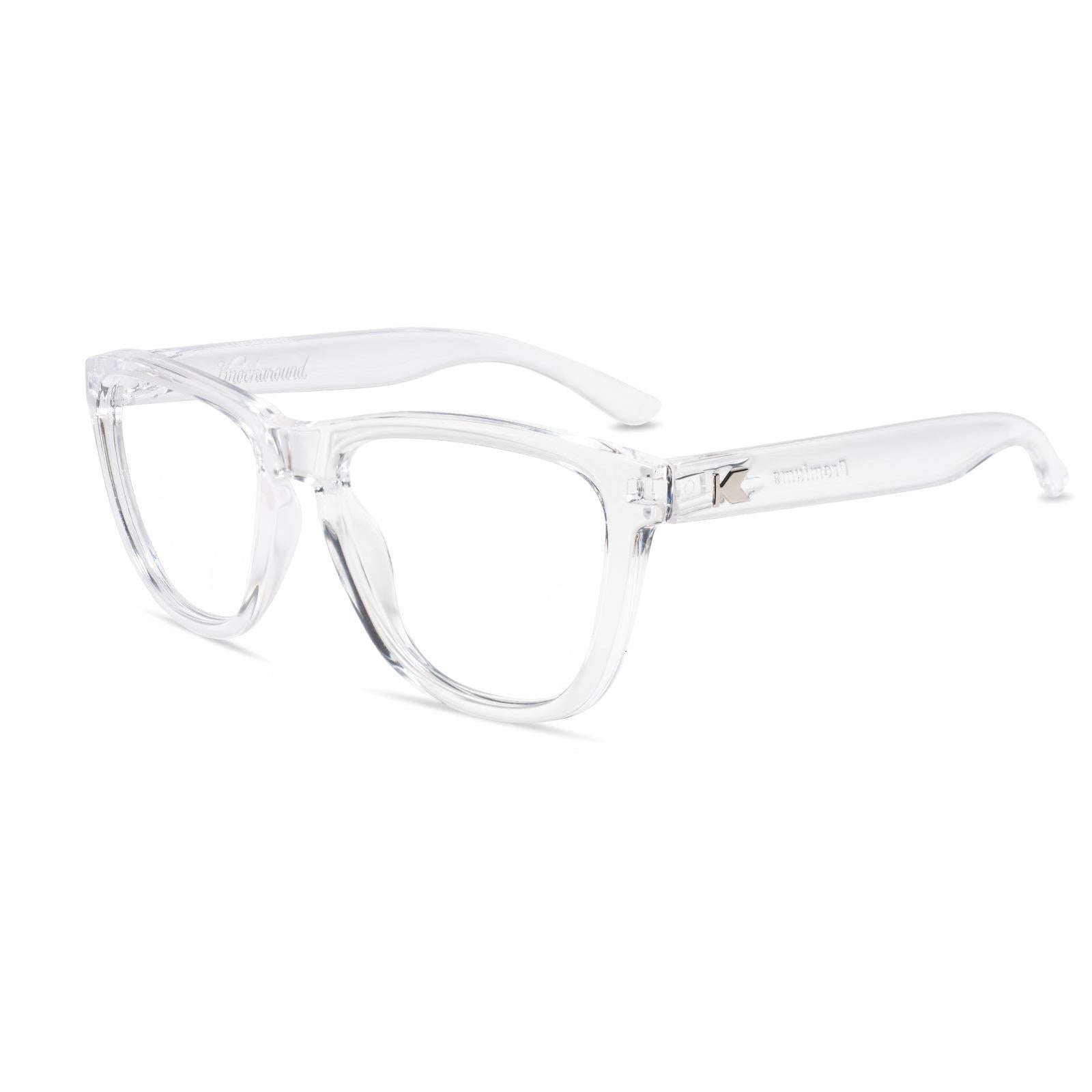 Clear Premiums Prescription Sunglasses with Clear Lens, Flyover 