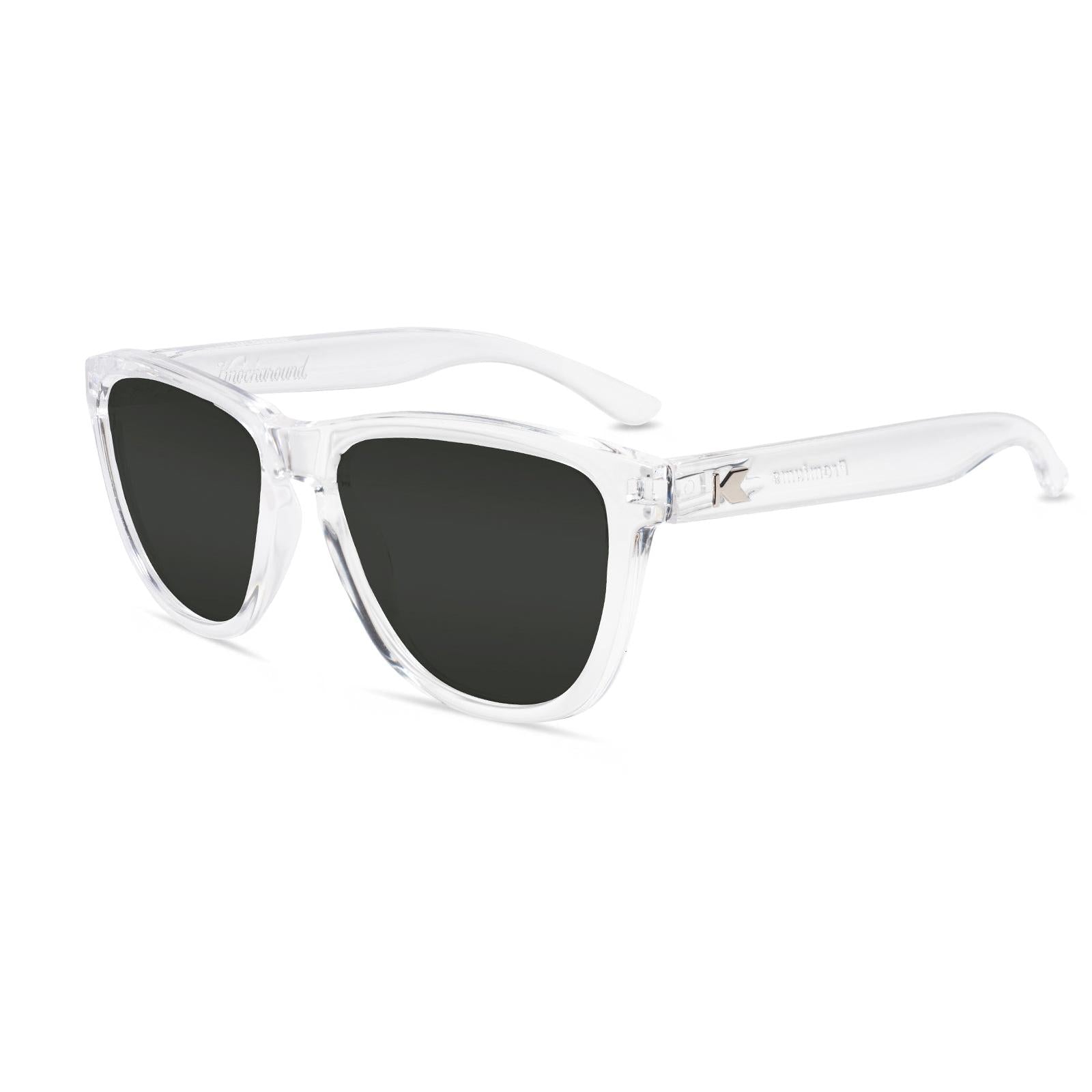 Clear Premiums Prescription Sunglasses with Grey Lens, Flyover 