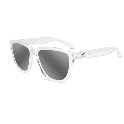 Clear Premiums Prescription Sunglasses with Silver Lens, Flyover 
