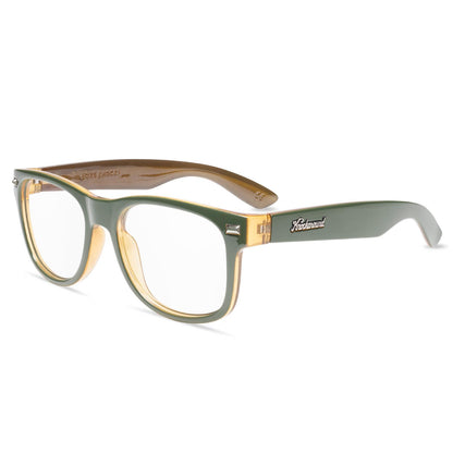 Coyote Calls Fort Knocks Prescription Sunglasses with Clear Lens, Flyover 