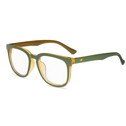 Coyote Calls Paso Robles Prescription Sunglasses with Clear Lens, Flyover 