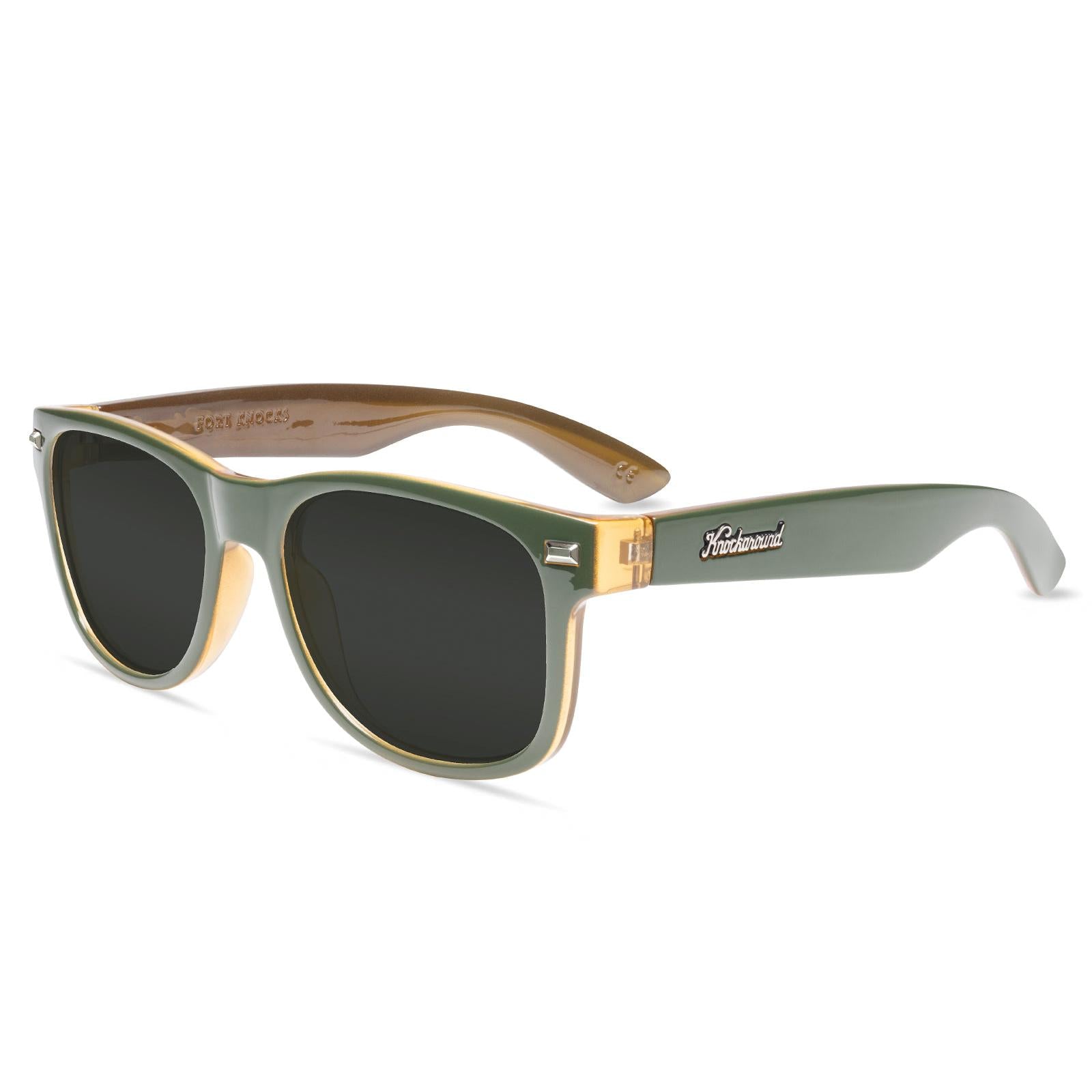 Coyote Calls Fort Knocks Prescription Sunglasses with Grey Lens, Flyover 
