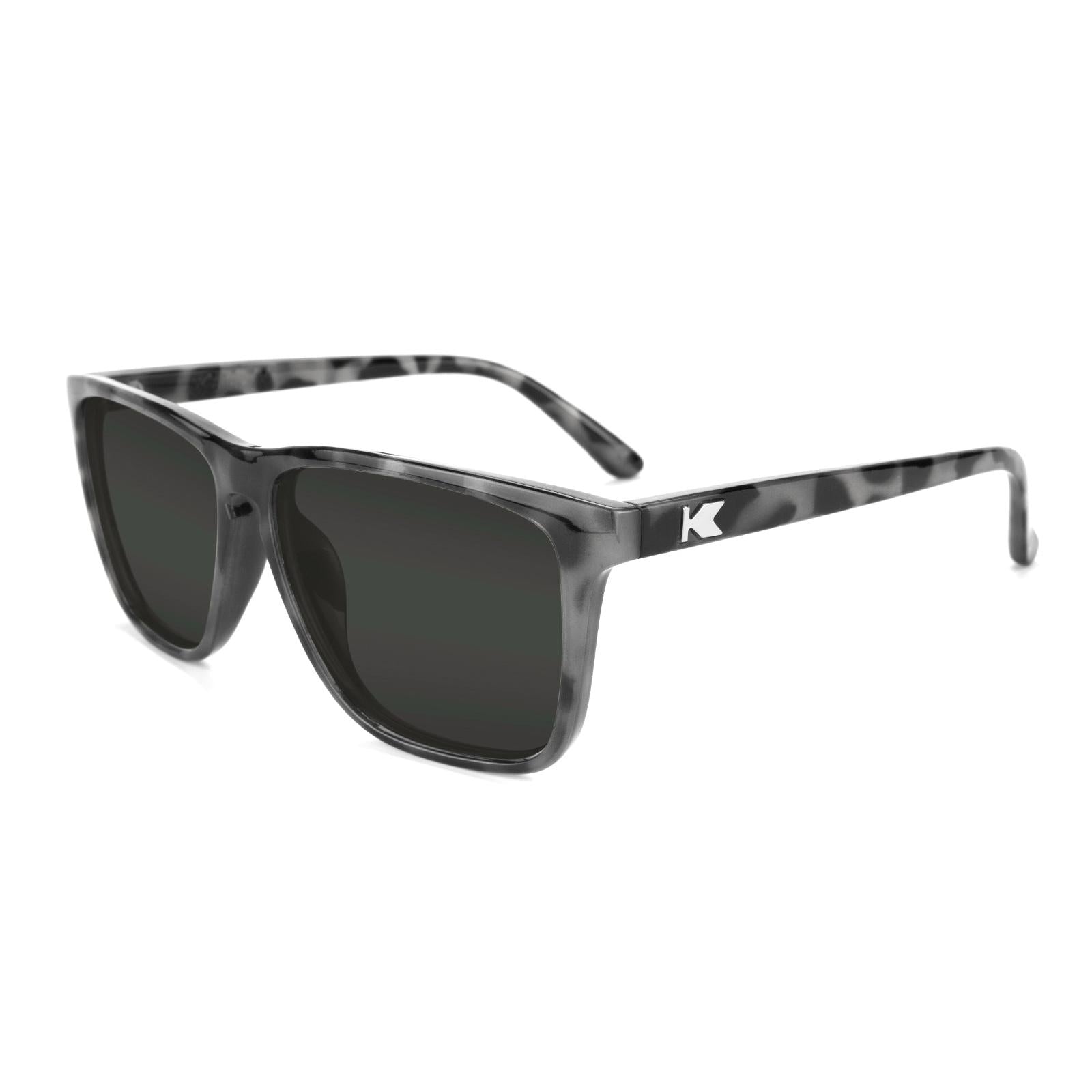Granite Tortoise Shell Fast Lanes Prescription Sunglasses with Grey Lens, Flyover 