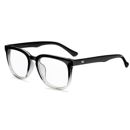 Obsidian Paso Robles Prescription Sunglasses with Clear Lens, Flyover 