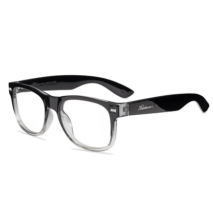 Obsidian Fort Knocks Prescription Sunglasses with Clear Lens, Flyover