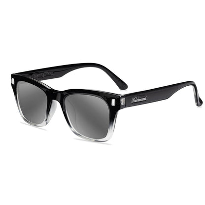 Obsidian Seventy Nines Prescription Sunglasses with Silver Lens, Flyover