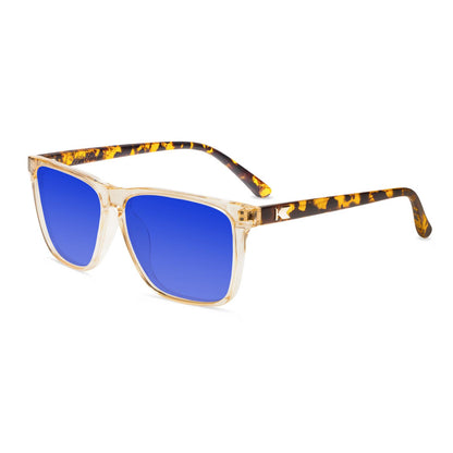 On The Rocks Fast Lanes Prescription Sunglasses with Blue Lens, Flyover 