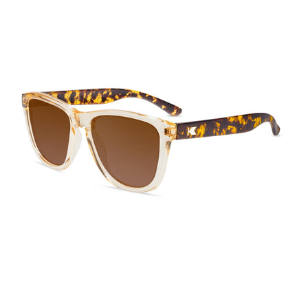 On The Rocks Premiums Prescription Sunglasses with Brown Lens, Flyover 