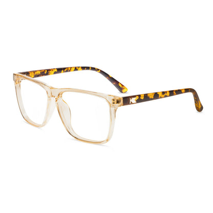 On The Rocks Fast Lanes Prescription Sunglasses with Clear Lens, Flyover 