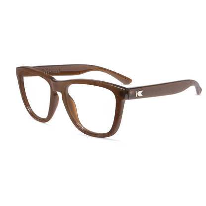 Riverbed Premiums Prescription Sunglasses with Clear Lens, Flyover 