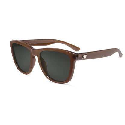 Riverbed Premiums Prescription Sunglasses with Grey Lens, Flyover 