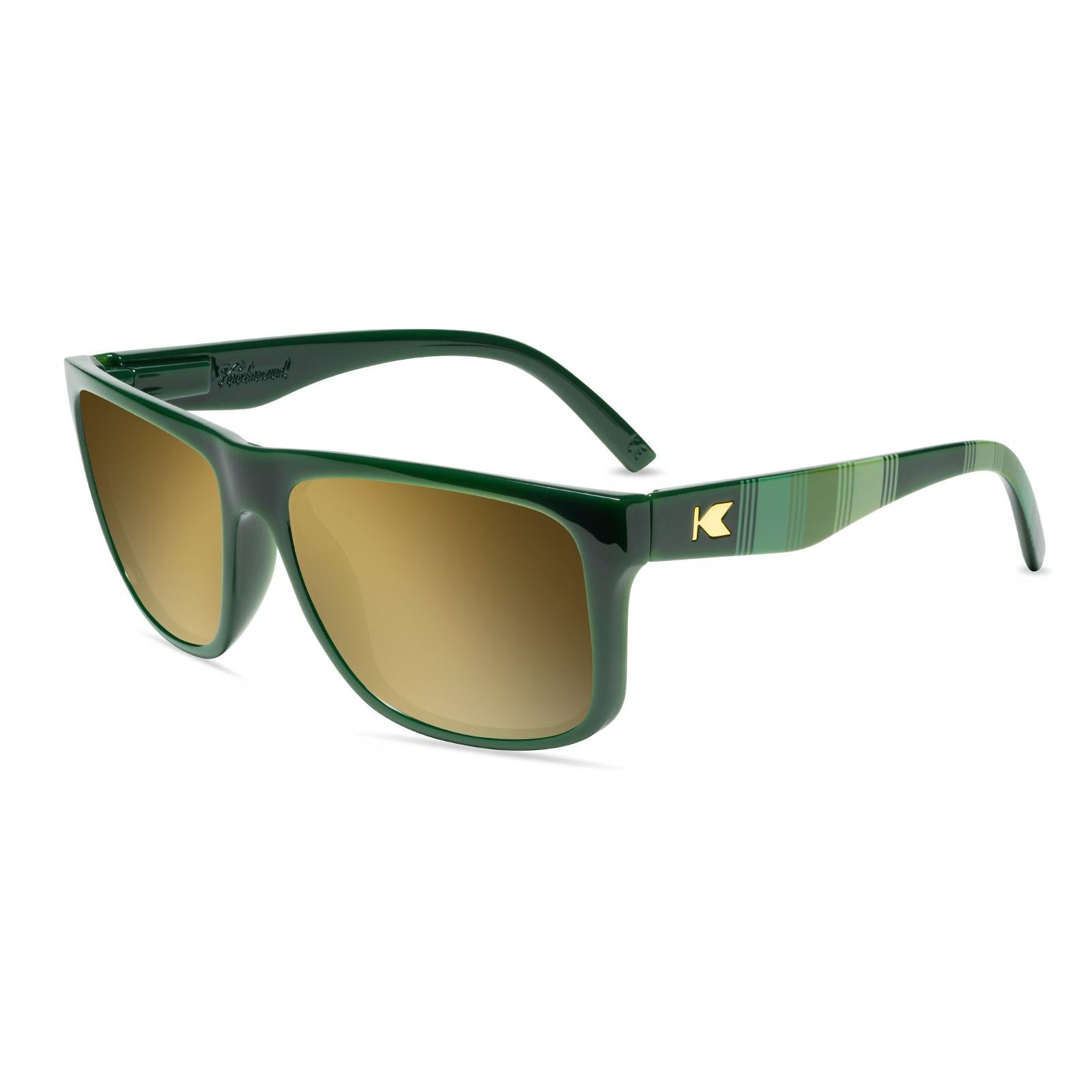 Sherwood Torrey Pines Prescription Sunglasses with Gold Lens, Flyover 