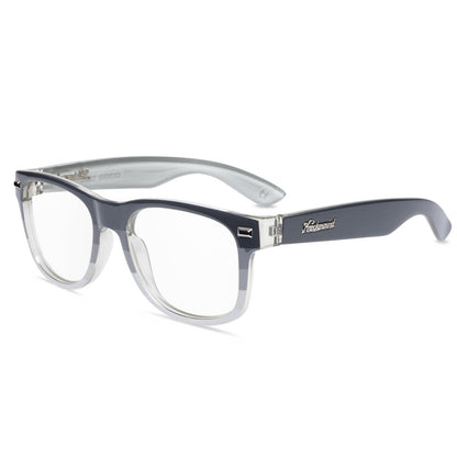 Smokeset Horizon Fort Knocks Prescription Sunglasses with Clear Lens, Flyover 