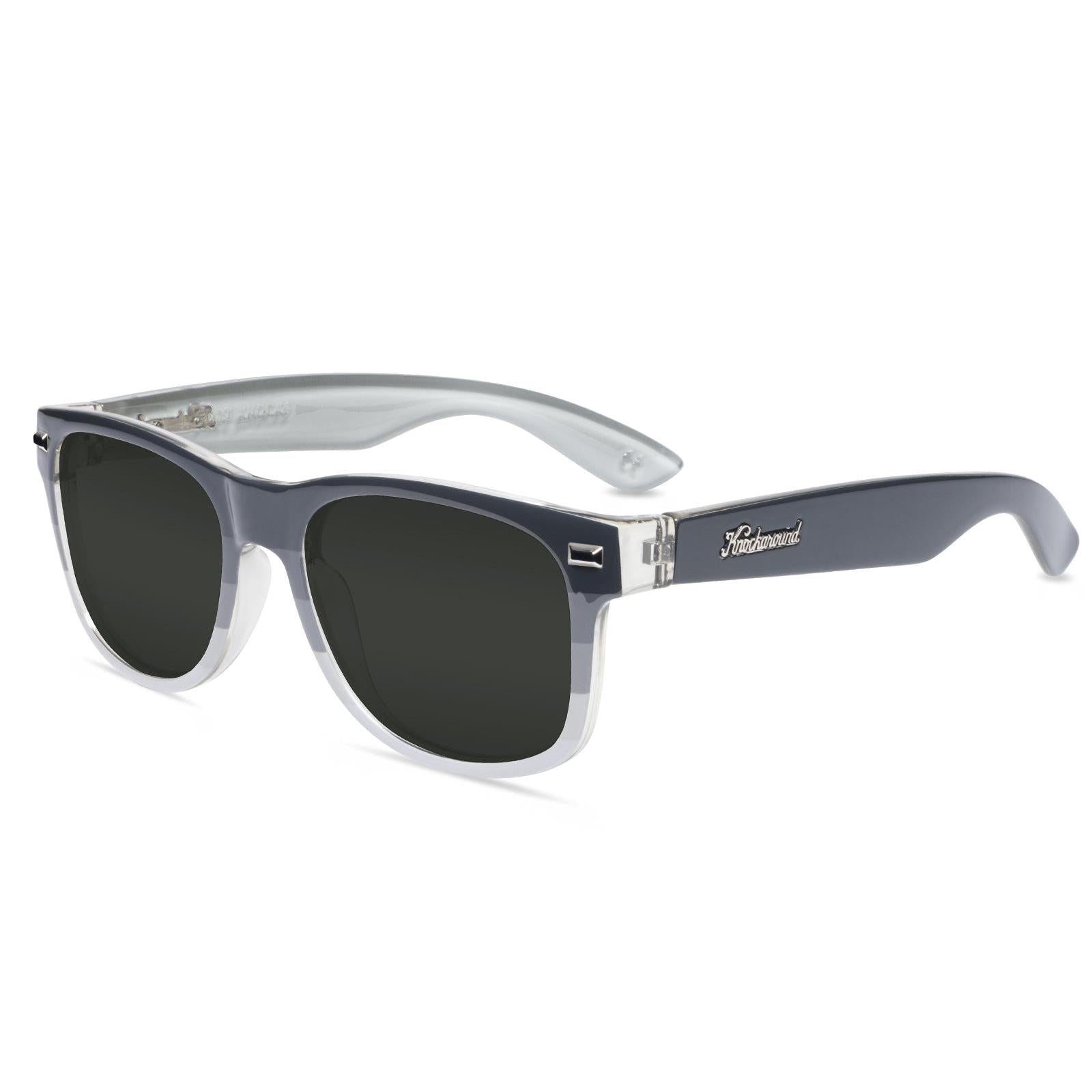 Smokeset Horizon Fort Knocks Prescription Sunglasses with Grey Lens, Flyover 