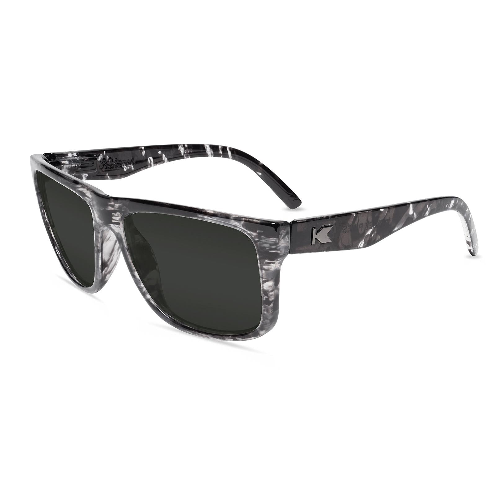 Smoke Signal Torrey Pines Prescription Sunglasses with Grey Lens, Flyover 