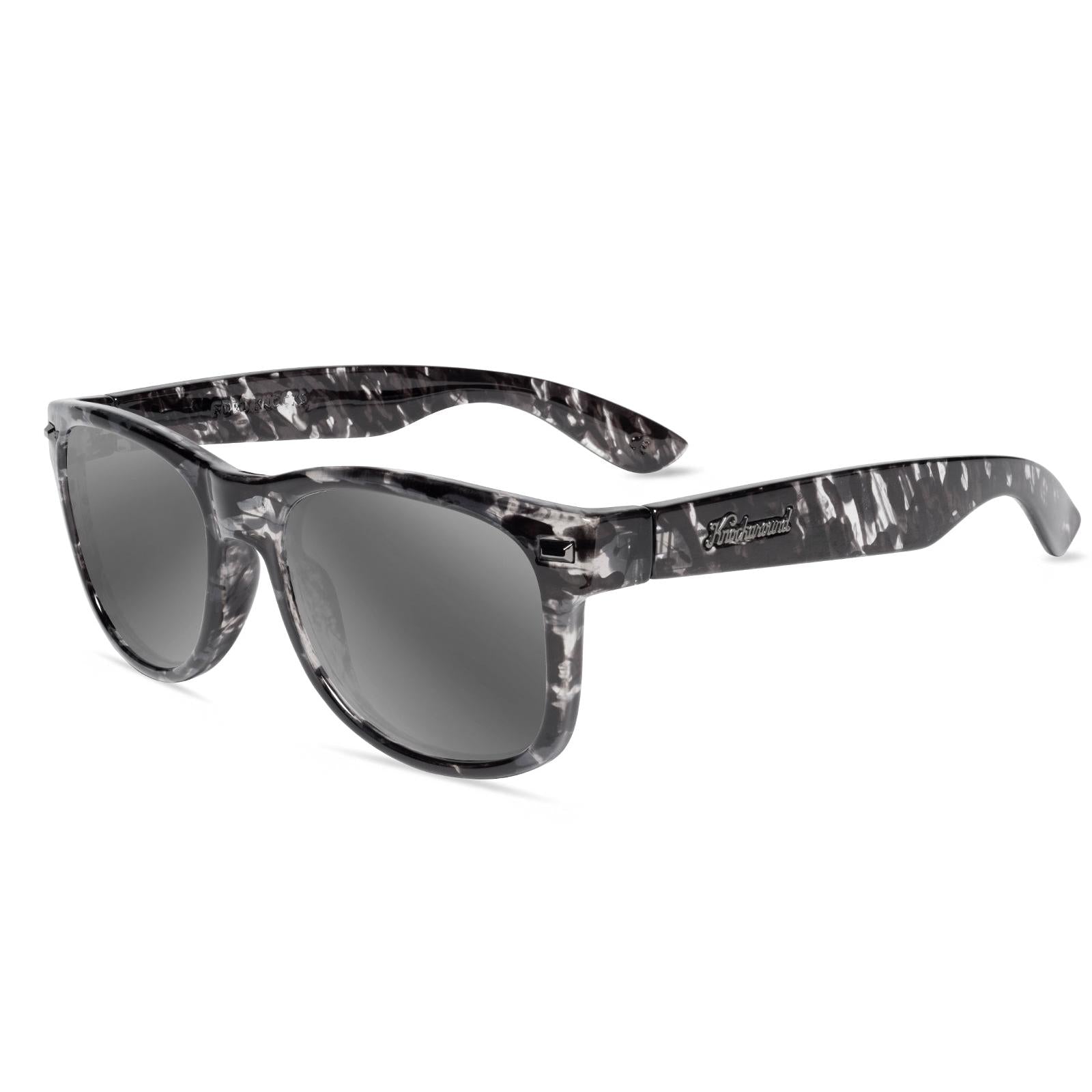 Smoke Signal Fort Knocks Prescription Sunglasses with Silver  Lens, Flyover 