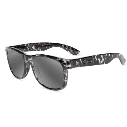 Smoke Signal Fort Knocks Prescription Sunglasses with Silver  Lens, Flyover 