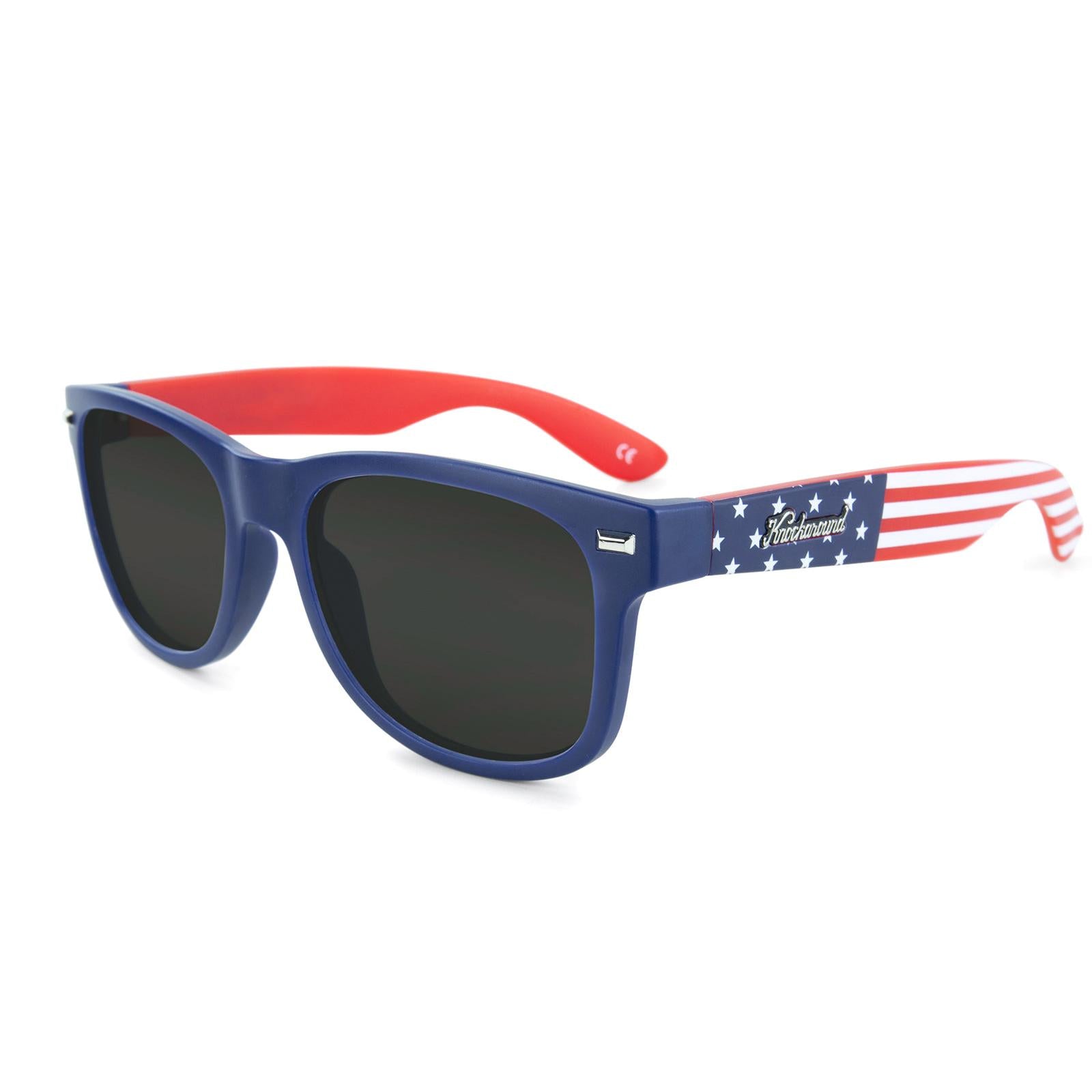 Star Spangled Fort Knocks Prescription Sunglasses with Grey Lens, Flyover 