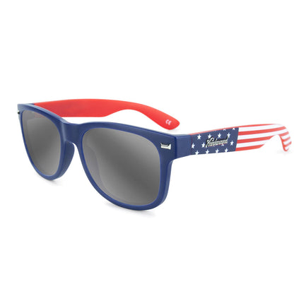 Star Spangled Fort Knocks Prescription Sunglasses with  Silver Lens, Flyover