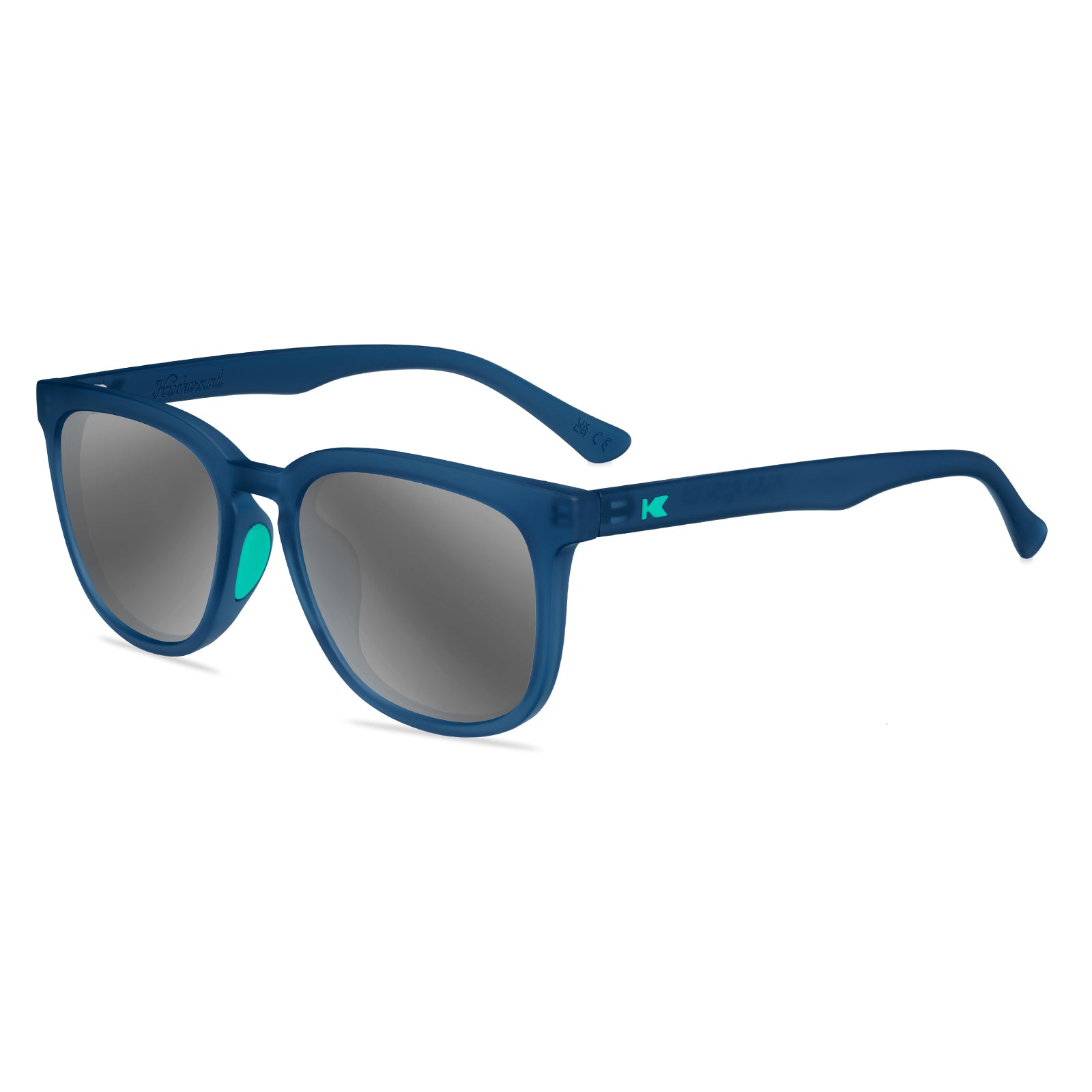 Rubberized Navy / Mint Paso Robles Sport Rx with Silver Lenses, Flyover
